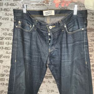 Naked & famous | women weird guy denim jeans button fly